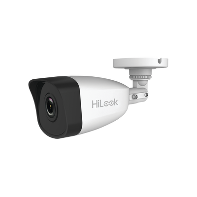 HiLook Series / Bala IP 4 Megapixel / 30 mts IR / Exterior IP67 / PoE / WDR 120 dB / Lente 2.8 mm