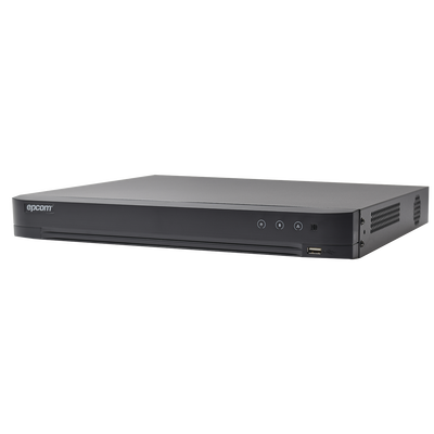 [EV4008TURBO-X] DVR 4 Megapixel / 8 Canales TURBOHD + 4 Canales IP / 1 Bahía de Disco Duro / 1 Canal de Audio / Audio por coaxitron / Vídeoanálisis